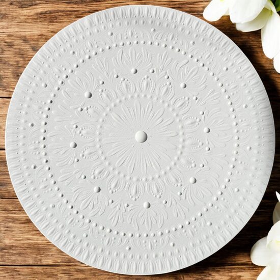 30 cm Karton/Canvas Wandmandalas